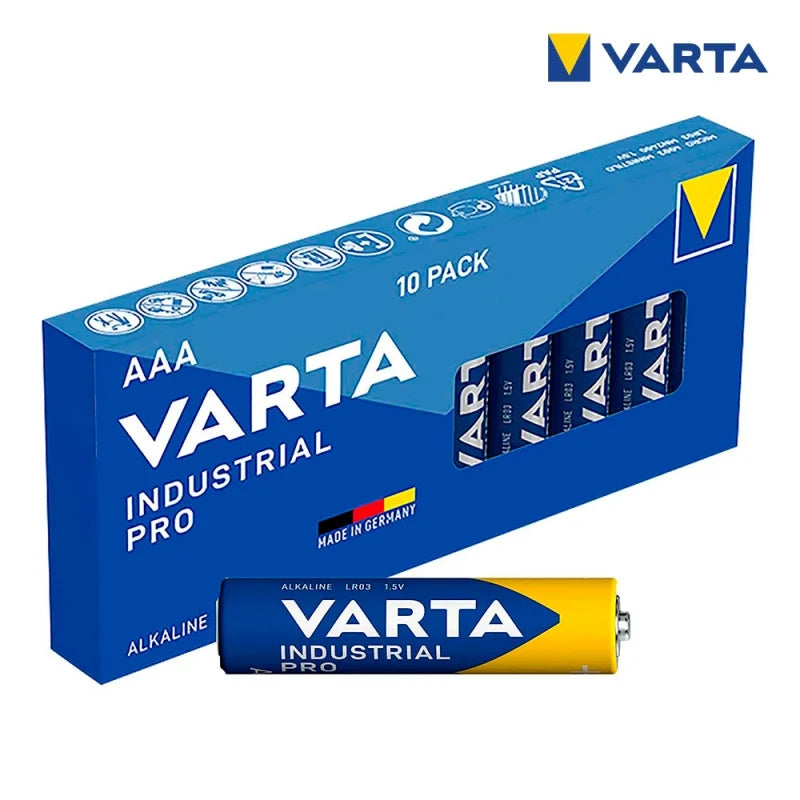 Varta Industrial Pro AAA-batterijen – 10 stuks
